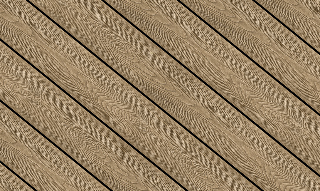 WPC deck board - PROSHIELD - Oakio Plastic Wood Building Materials Co.,Ltd.  - wood look / grooved / clip-on