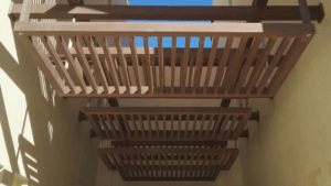 WPC composite wood Pergola 1