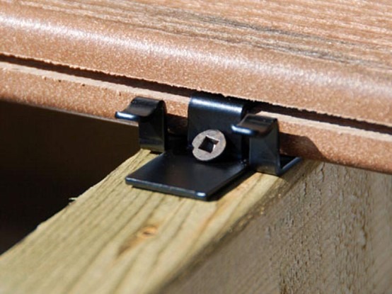 composite decking hidden fastener