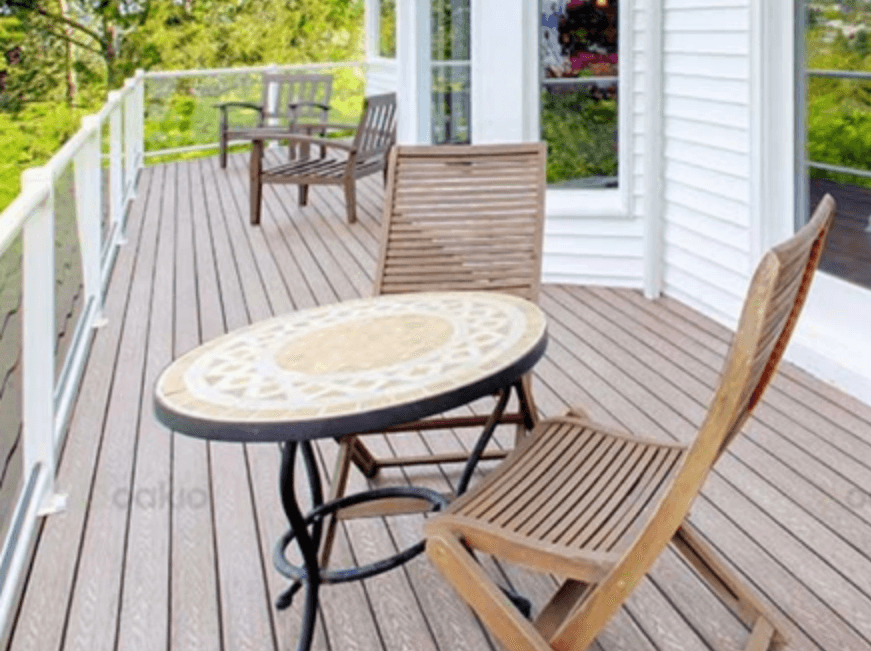 composite decking outdoor use