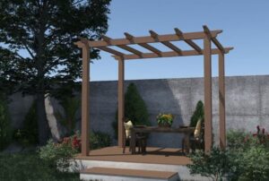wpc pergola