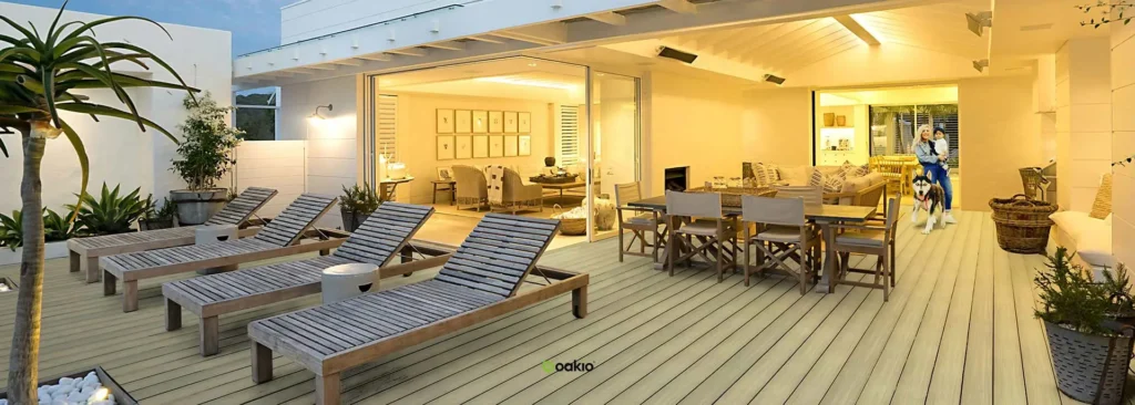 wpc decking tiles