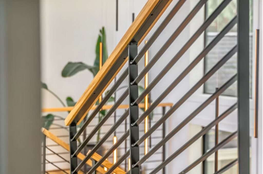 Mixed Materials Railing