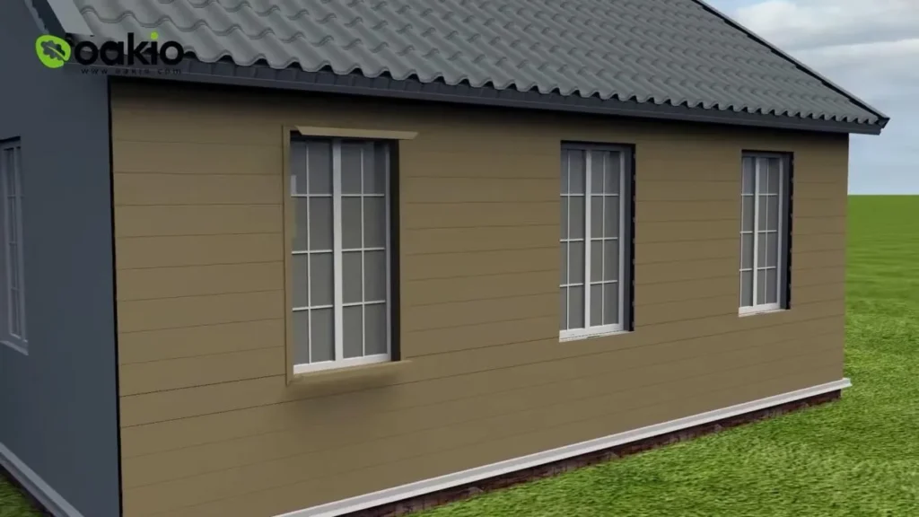 finishing installing WPC cladding