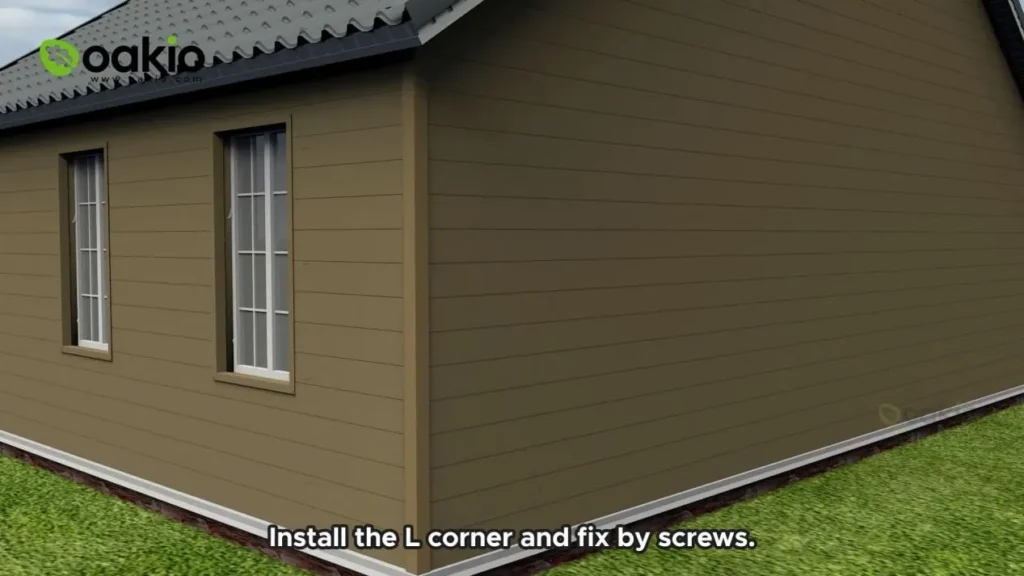 install the l corner