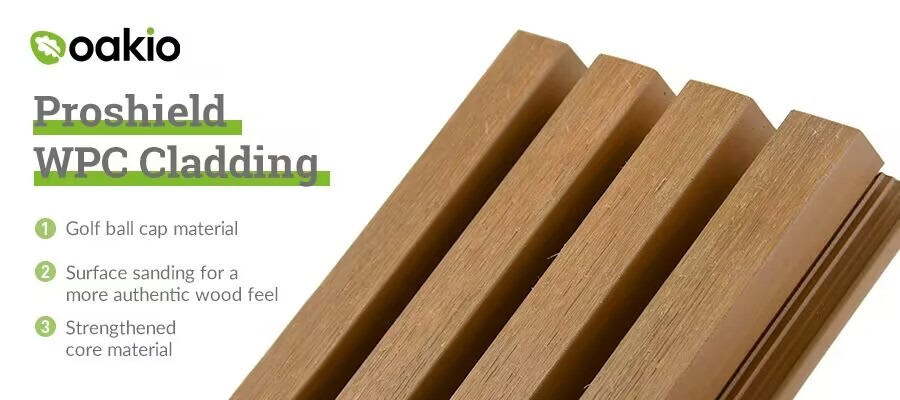 oakio wpc energy-efficient cladding