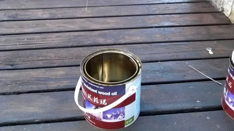 traditional deck needs painting