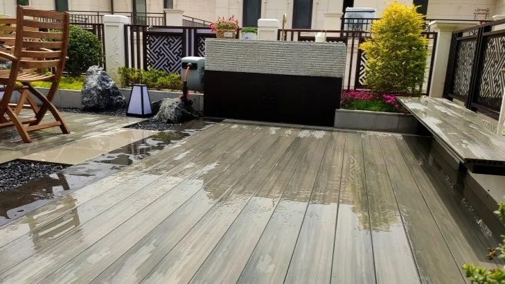 waterproof composite decking for patio