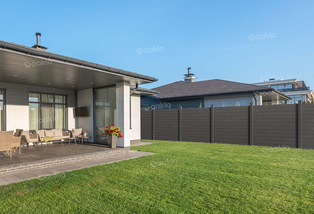 dark gray patio-fencing
