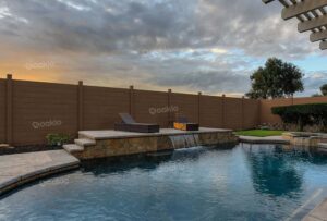 luxurious design poolside pergola