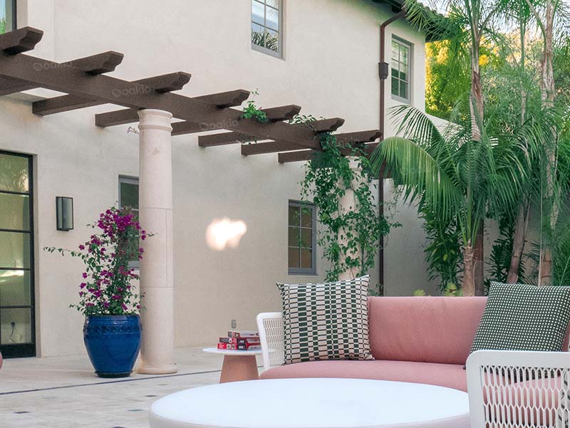 cozy patio modern backyard ideas