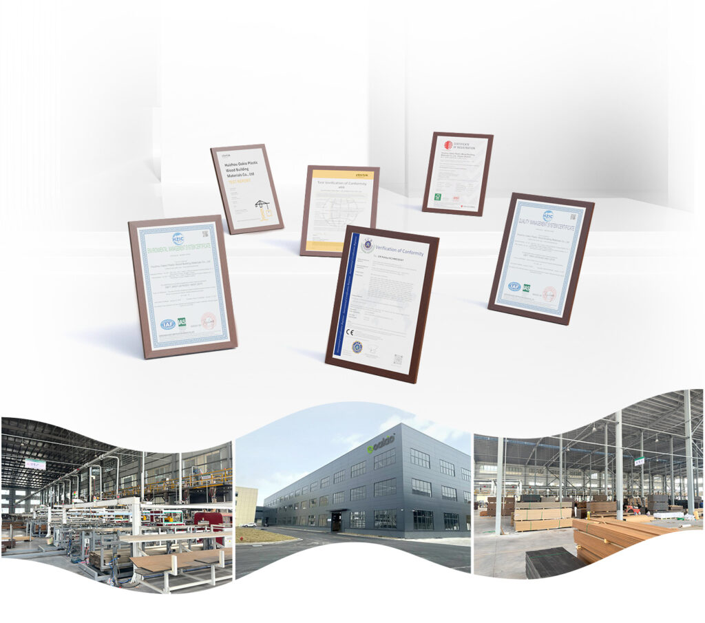 oakio wpc factory and certifications