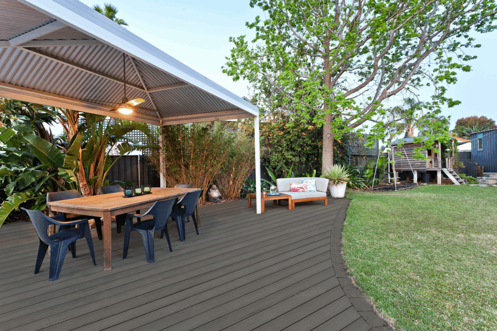 fully-constructed outdoor decking
