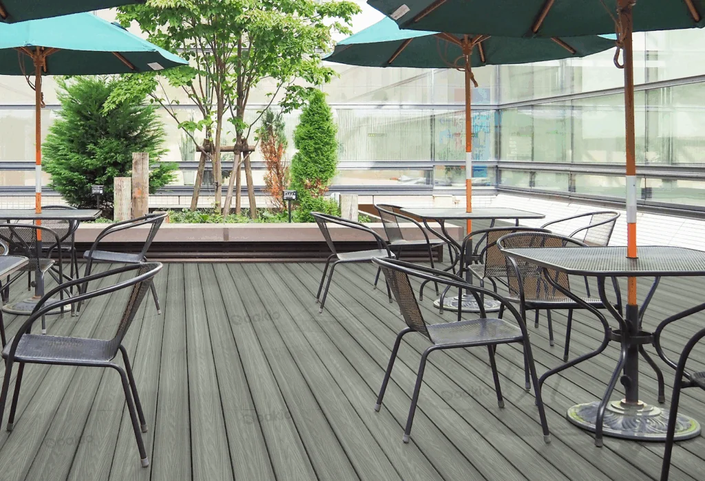 outdoor composite decking wood