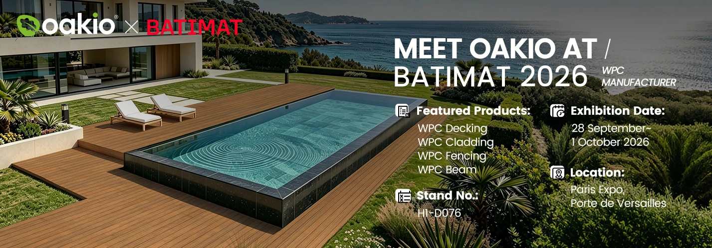 wpc distributor oakio will attend batimat 2026